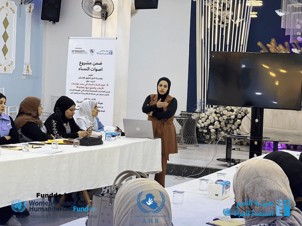 جلسة بناء القدرات المجتمعية بقيادة النساء للحد من المخاطر المحلية